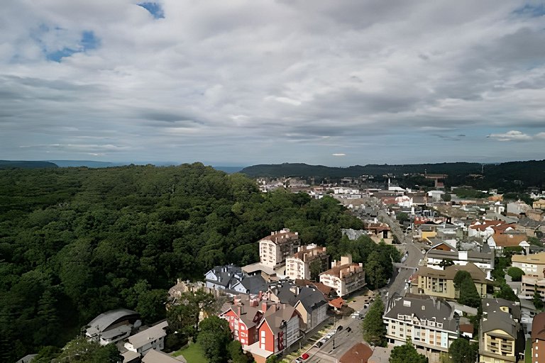 Apt Borges,poucos metros da Rua Coberta em Gramado