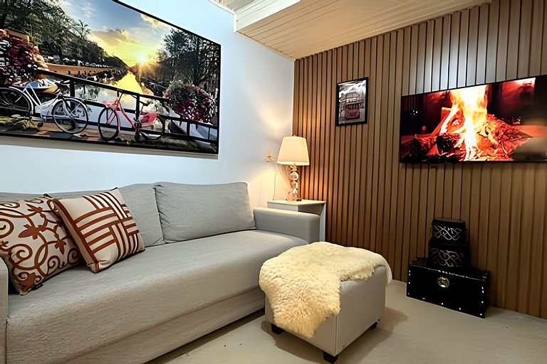 Aconchegante casa ao lado do Lago Negro