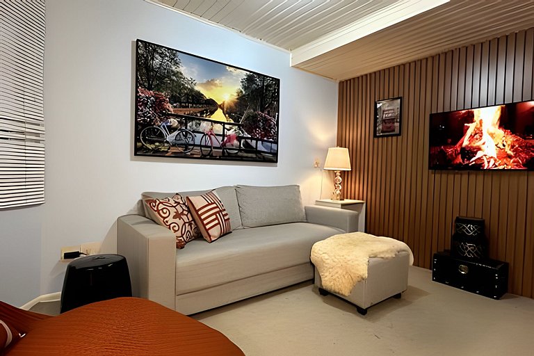 Aconchegante casa ao lado do Lago Negro