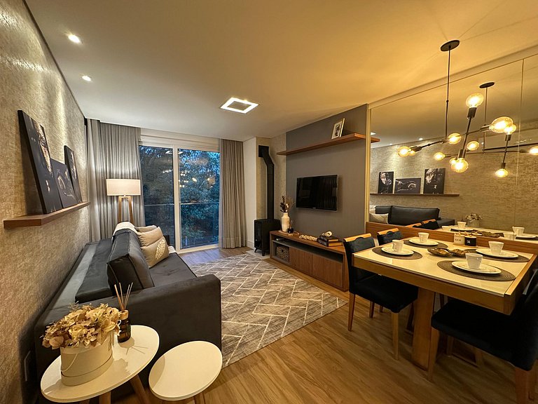 2 dormitórios na Av das Hortênsias - Gramado