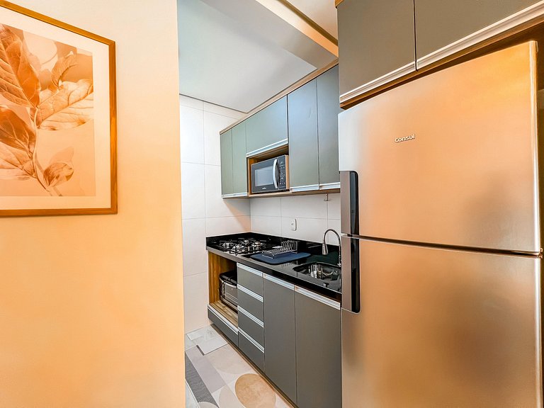 Descanso na serra, apto acolhedor perto do centro