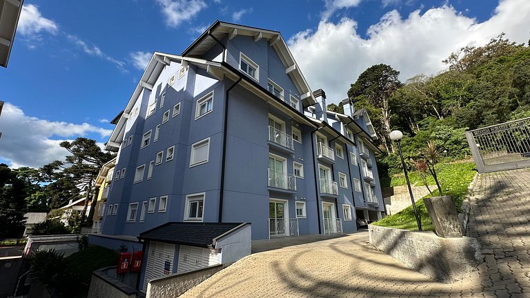 Apt Borges,poucos metros da Rua Coberta em Gramado