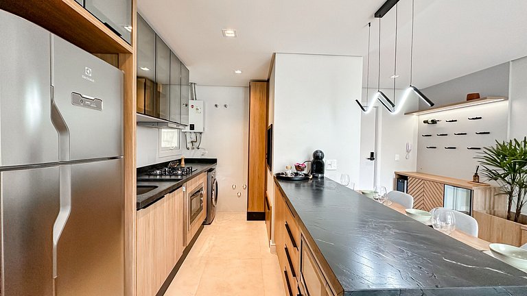 Ao lado da roda gigante, apt de alto padrao