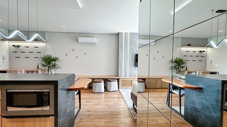 Ao lado da roda gigante, apt de alto padrao