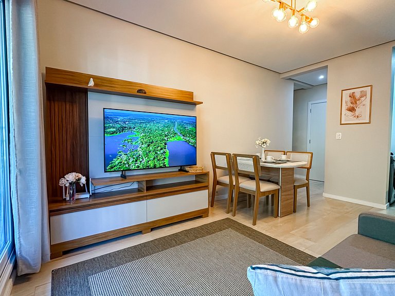 Descanso na serra, apto acolhedor perto do centro