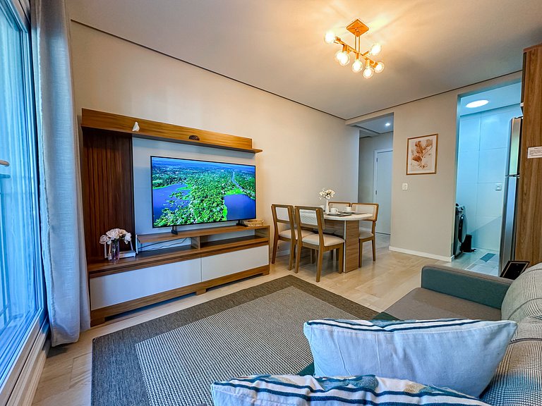 Descanso na serra, apto acolhedor perto do centro