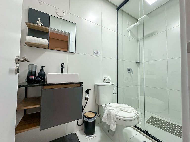 Descanso na serra, apto acolhedor perto do centro