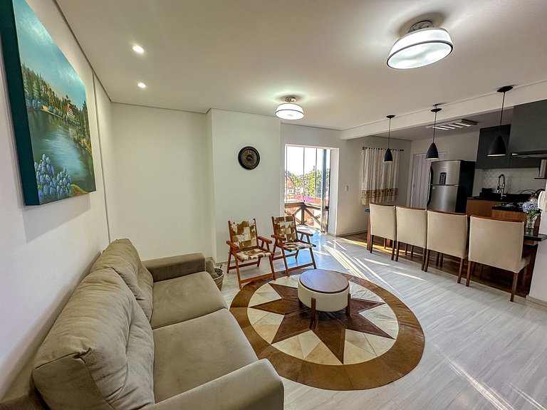 Centro de Gramado • 800 m da Rua Coberta