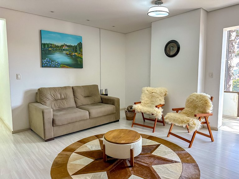 Centro de Gramado • 800 m da Rua Coberta