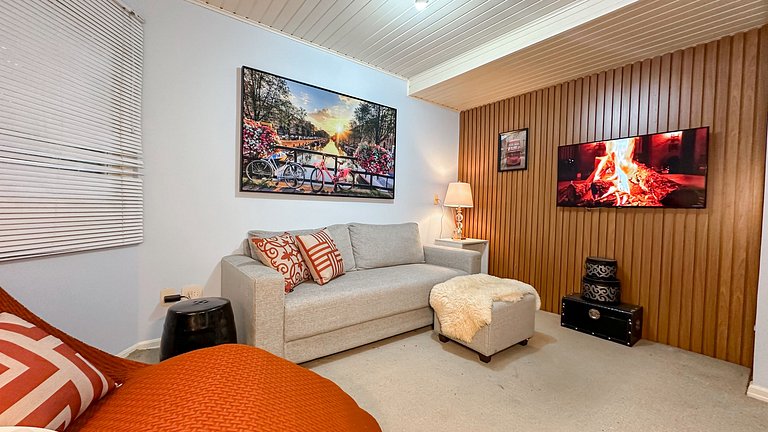 Aconchegante casa ao lado do Lago Negro