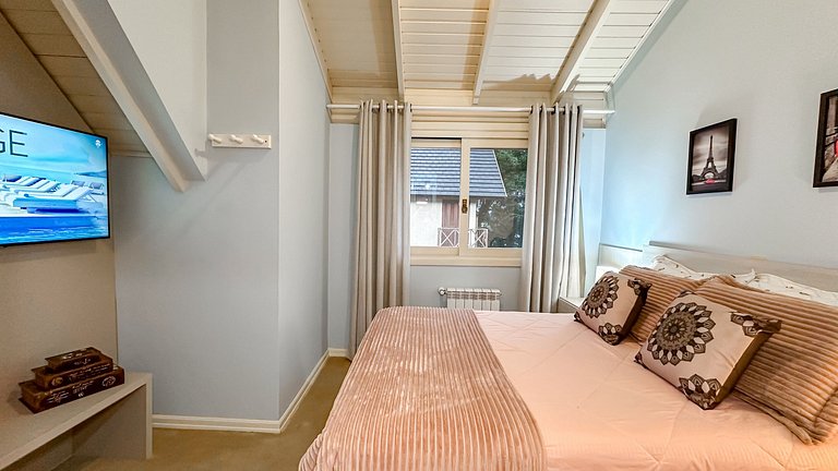 Aconchegante casa ao lado do Lago Negro