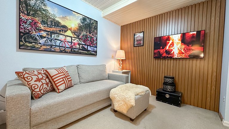 Aconchegante casa ao lado do Lago Negro