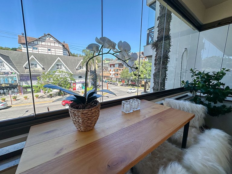 700 metros até a Rua Coberta