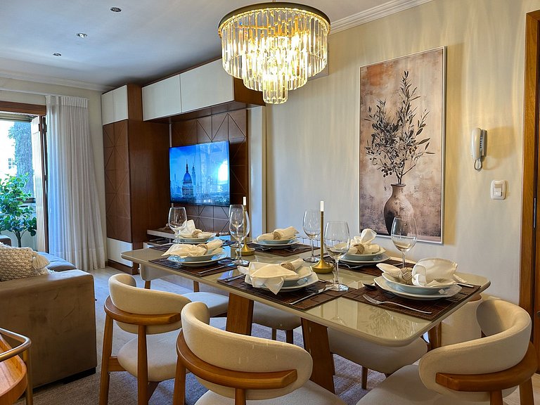 700 metros até a Rua Coberta