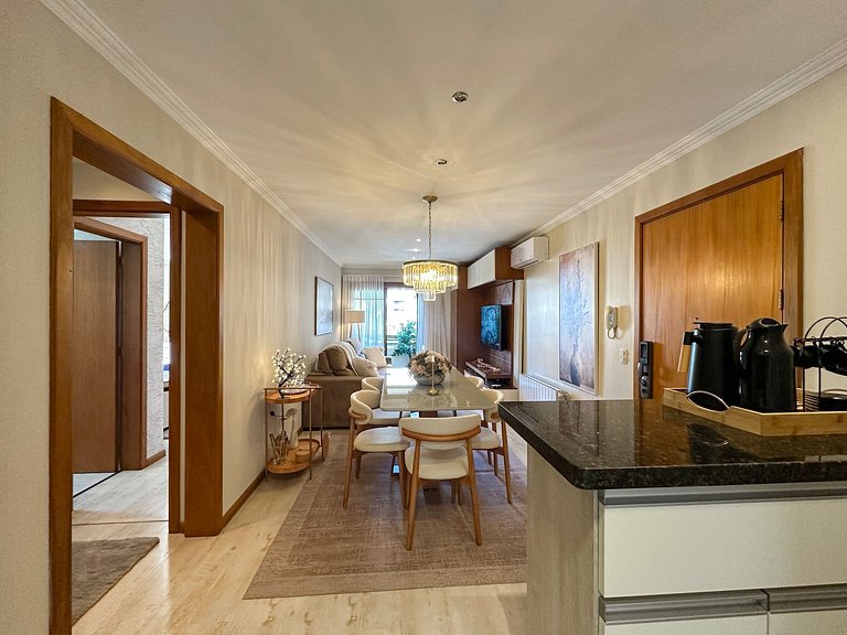 700 metros até a Rua Coberta