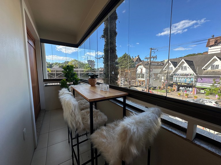 700 metros até a Rua Coberta