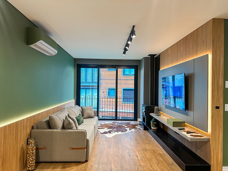 Apt luxo no centro de Gramado