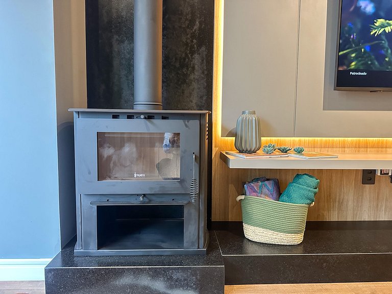 Apt luxo no centro de Gramado