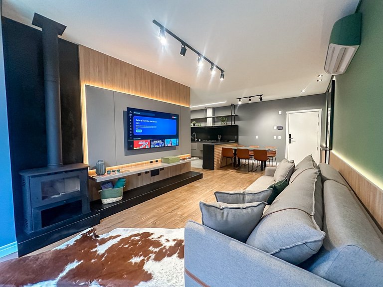 Apt luxo no centro de Gramado