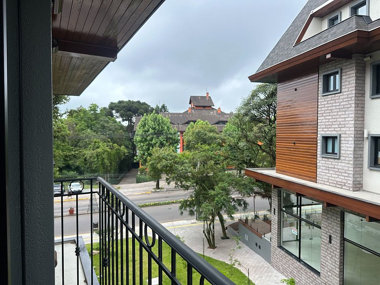Apt luxo no centro de Gramado