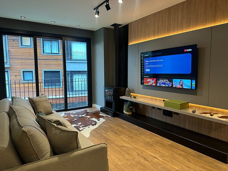 Apt luxo no centro de Gramado