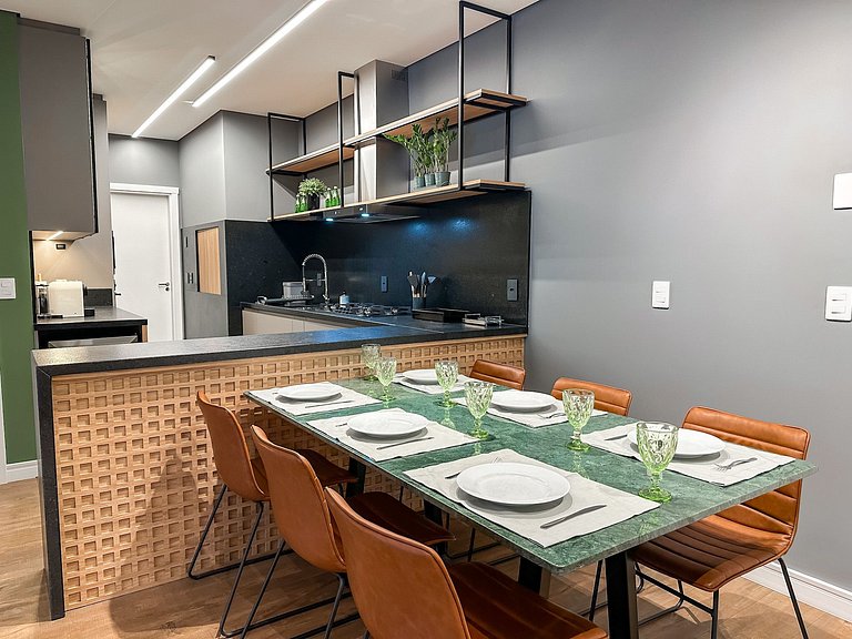 Apt luxo no centro de Gramado