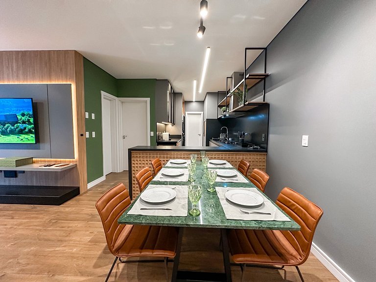 Apt luxo no centro de Gramado