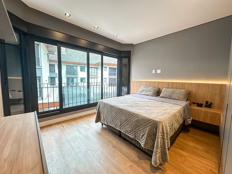 Apt luxo no centro de Gramado