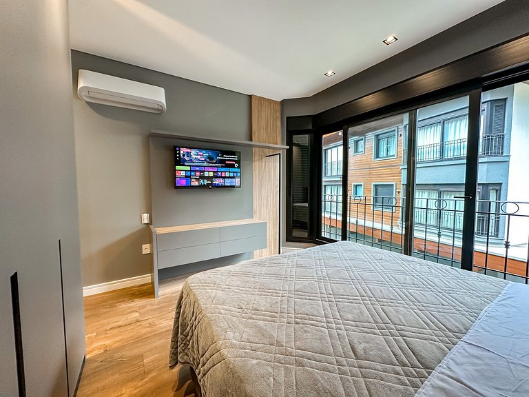 Apt luxo no centro de Gramado