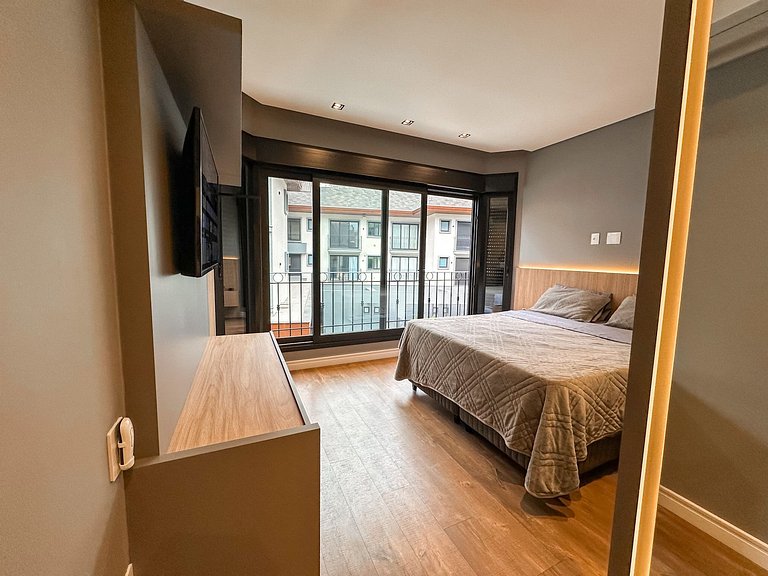 Apt luxo no centro de Gramado