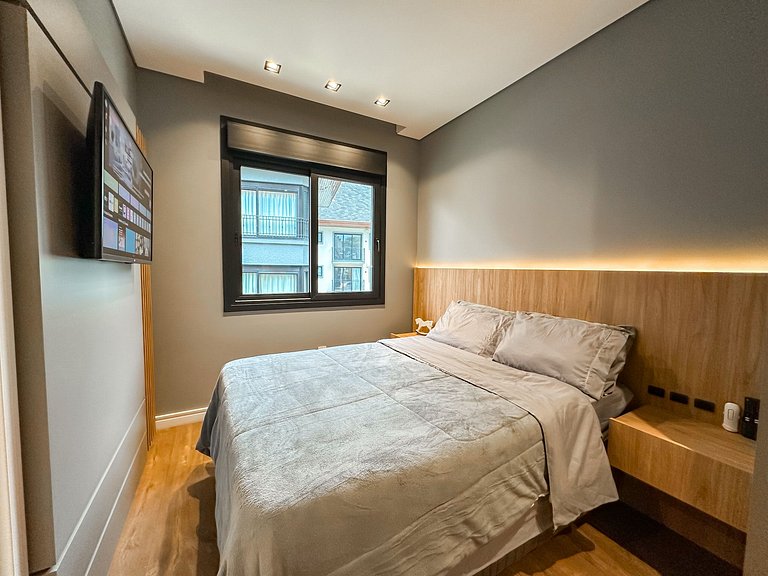 Apt luxo no centro de Gramado