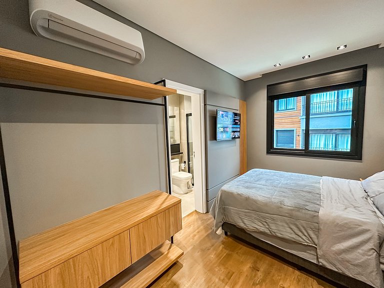 Apt luxo no centro de Gramado