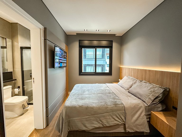 Apt luxo no centro de Gramado