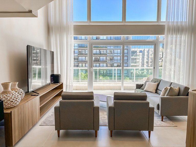 Apt com infra completa de lazer com 3 dormitórios