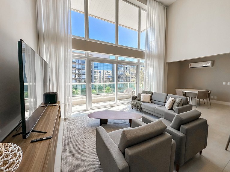 Apt com infra completa de lazer com 3 dormitórios