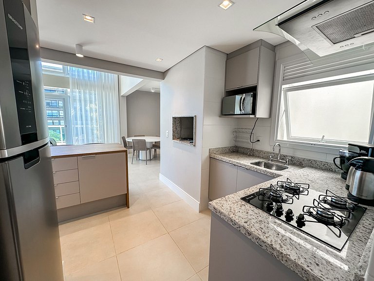 Apt com infra completa de lazer com 3 dormitórios