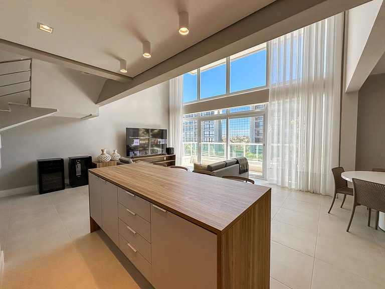 Apt com infra completa de lazer com 3 dormitórios