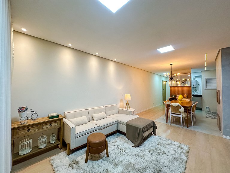 Excelente apto em Gramado, 1km do centro