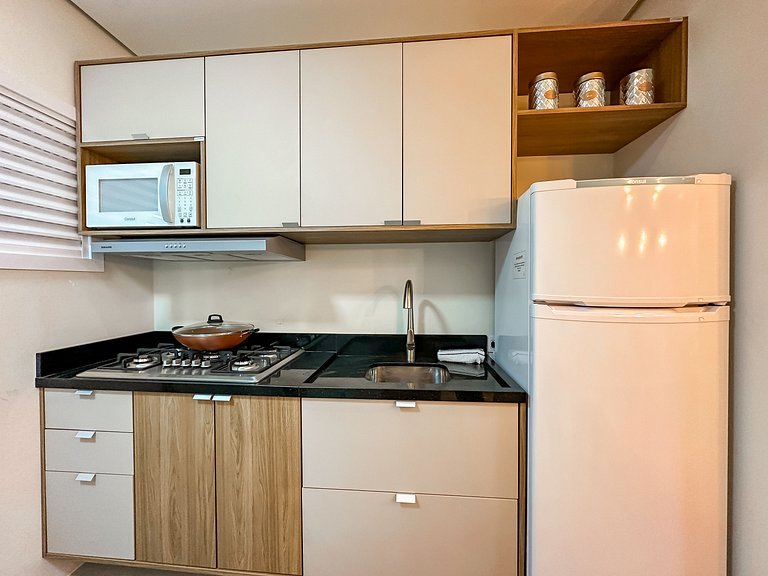 Excelente apto em Gramado, 1km do centro