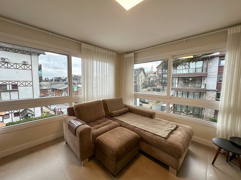 Apartamento a passos da Rua Coberta