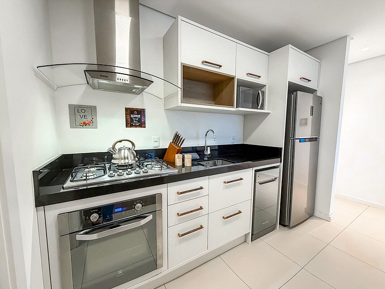 Apt com vista e próximo ao centro