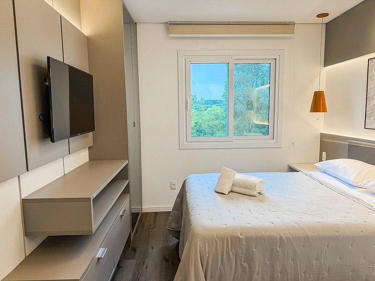 Apt com vista e próximo ao centro