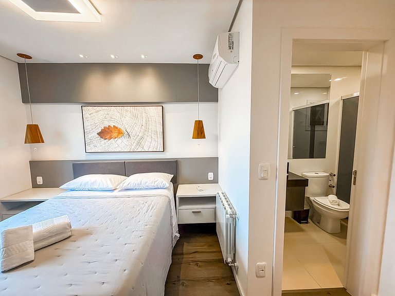 Apt com vista e próximo ao centro