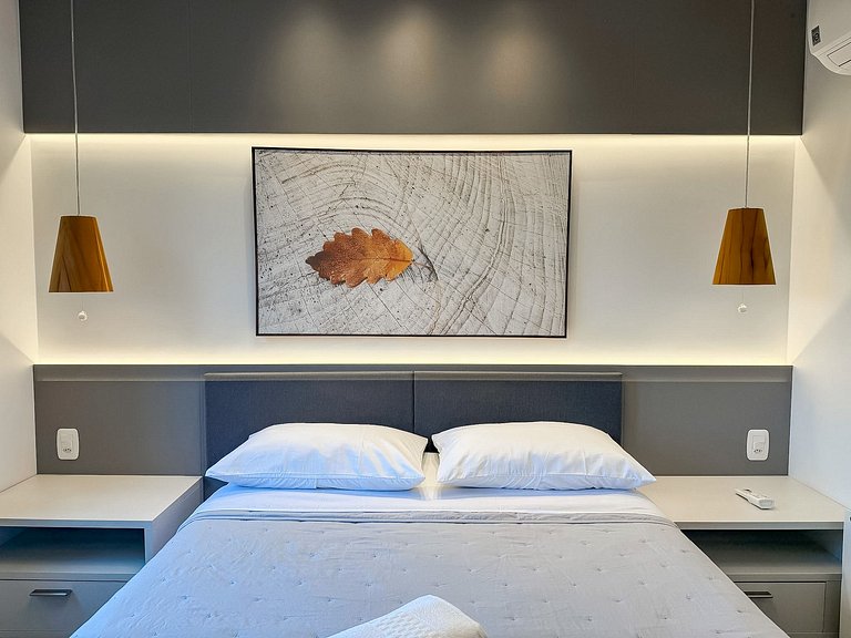 Apt com vista e próximo ao centro