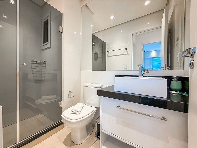 Apt com vista e próximo ao centro