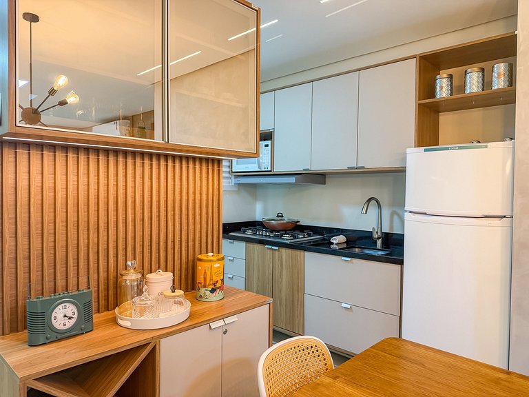 Excelente apto em Gramado, 1km do centro