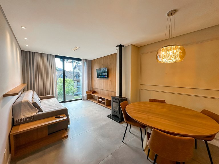 Apartamento a 800 metros da Rua Coberta