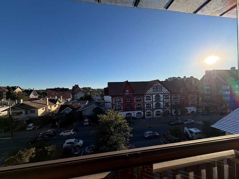 Apto no coração de Gramado 400 metros Rua Coberta