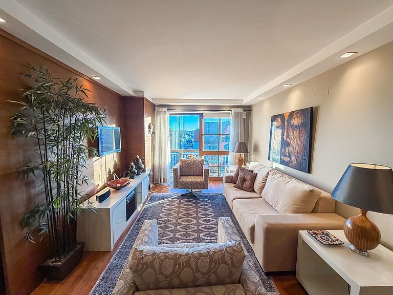 Apto no coração de Gramado 400 metros Rua Coberta