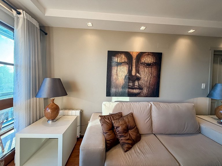 Apto no coração de Gramado 400 metros Rua Coberta